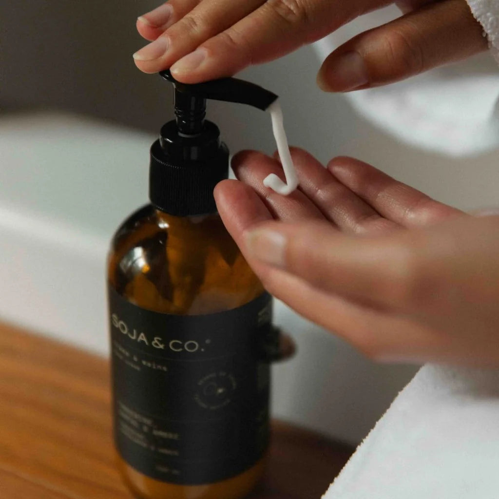 SOJA & CO. Tangerine, Sandalwood & Amber Hand Cream