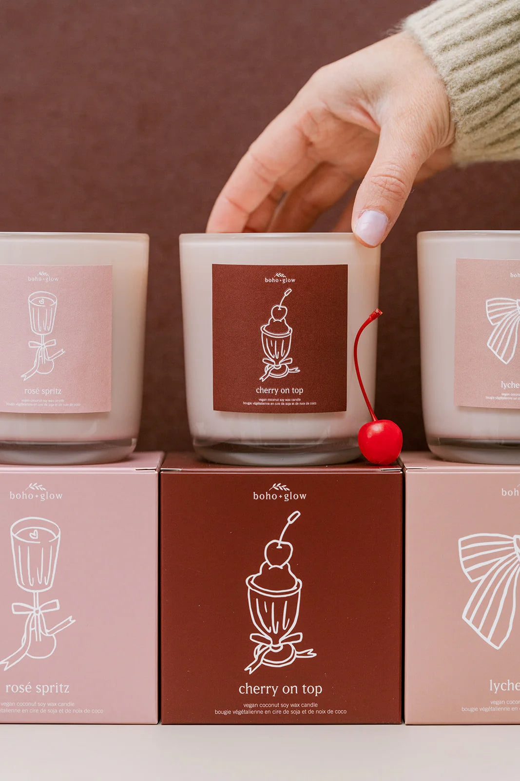 Boho + Glo Sweet Candle Collection (four scents)