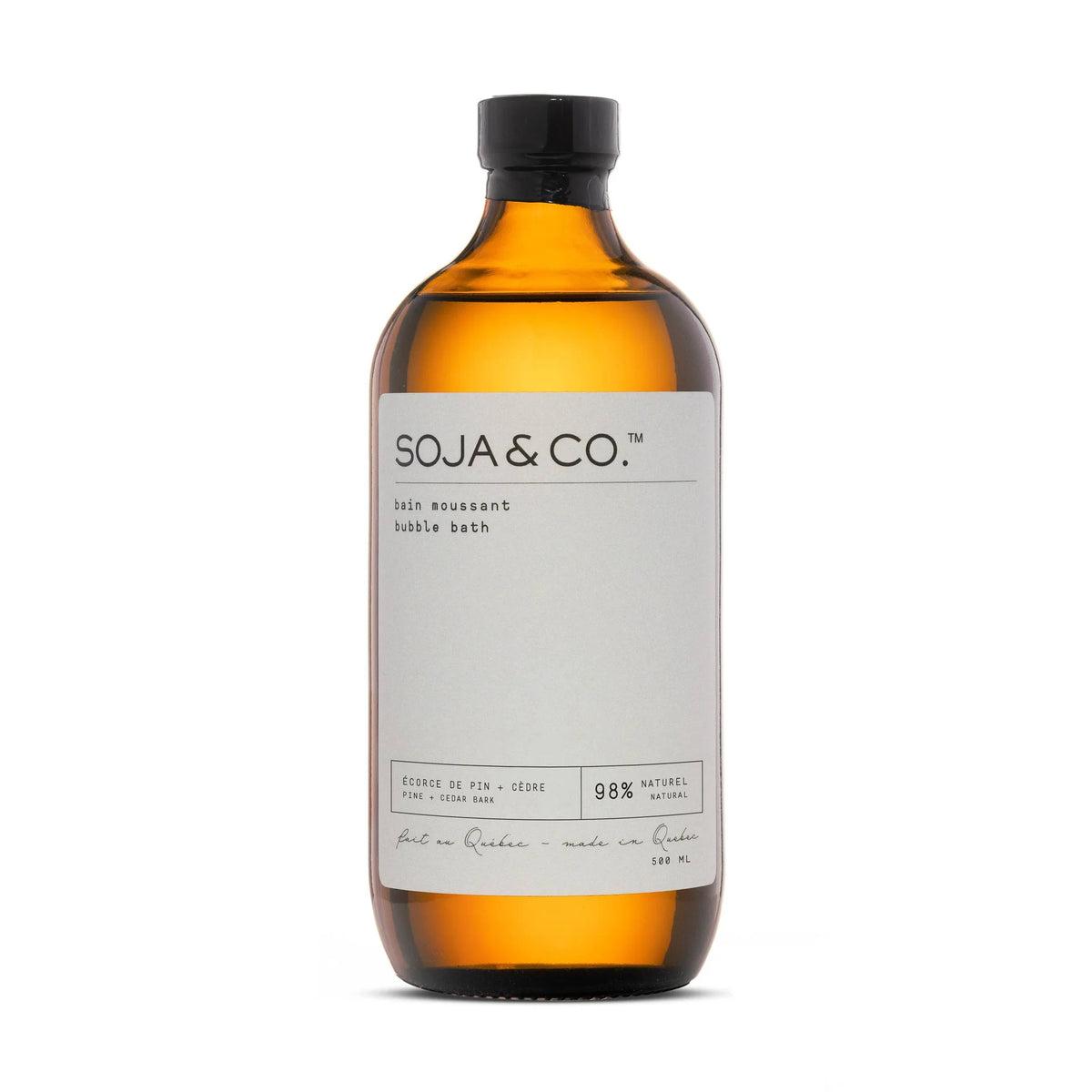 SOJA & CO. Pine + Cedar Bark Bubble Bath