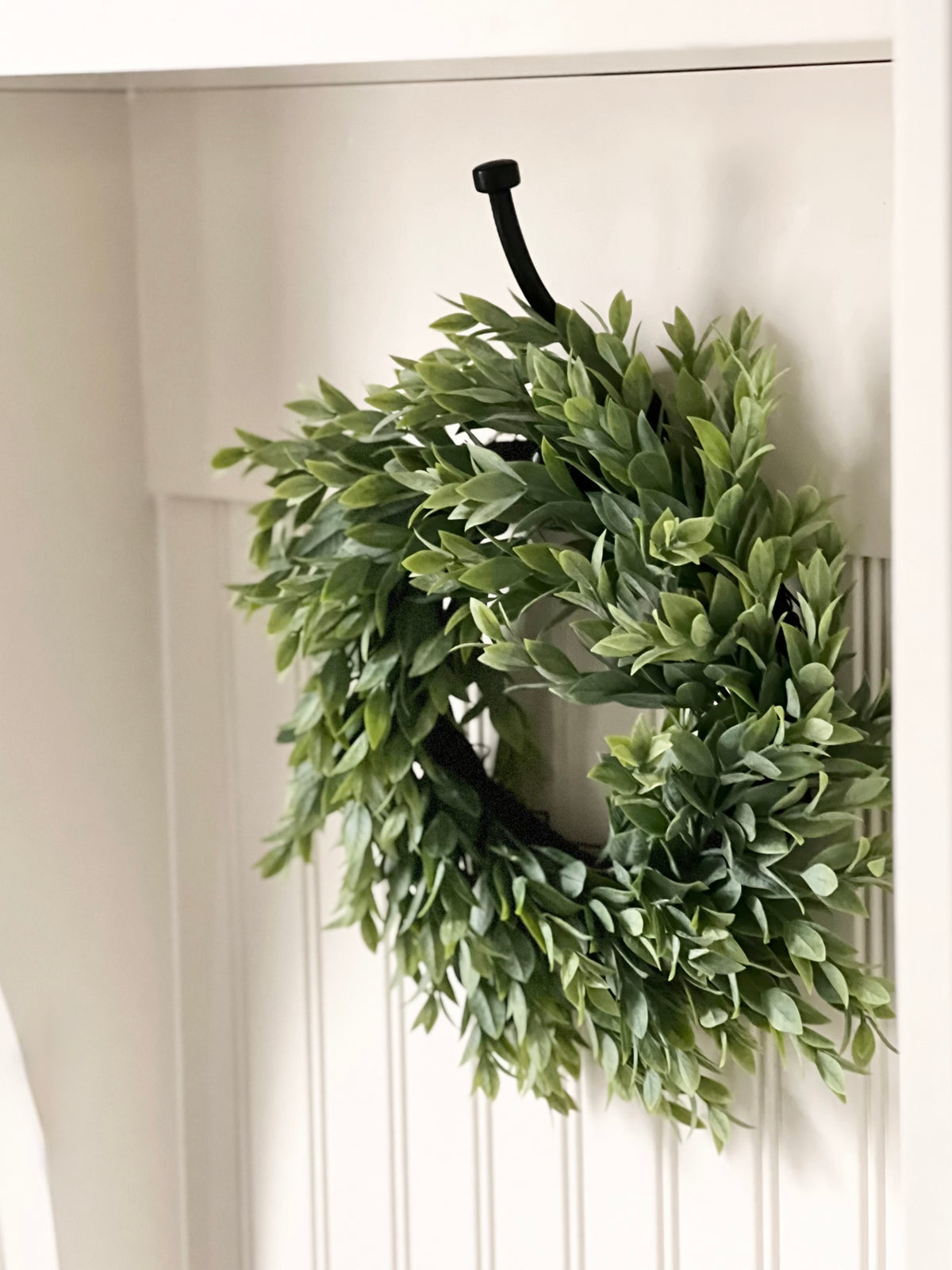 Faux: Ruscus Wreath (two sizes)