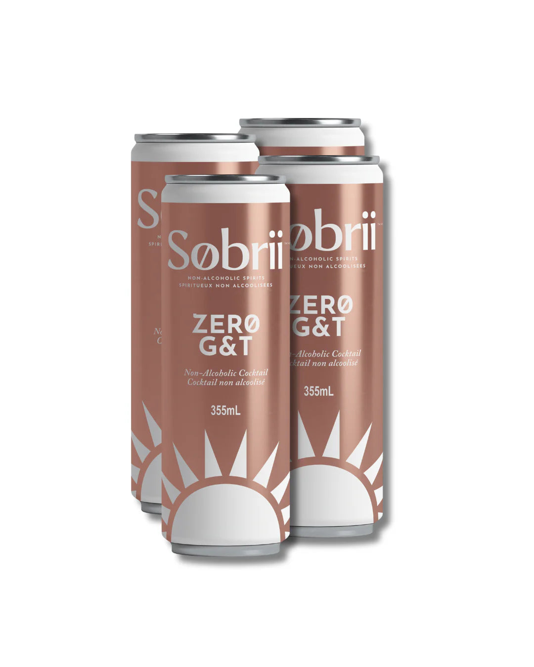 Sobrii Zero G & T: Four-Pack
