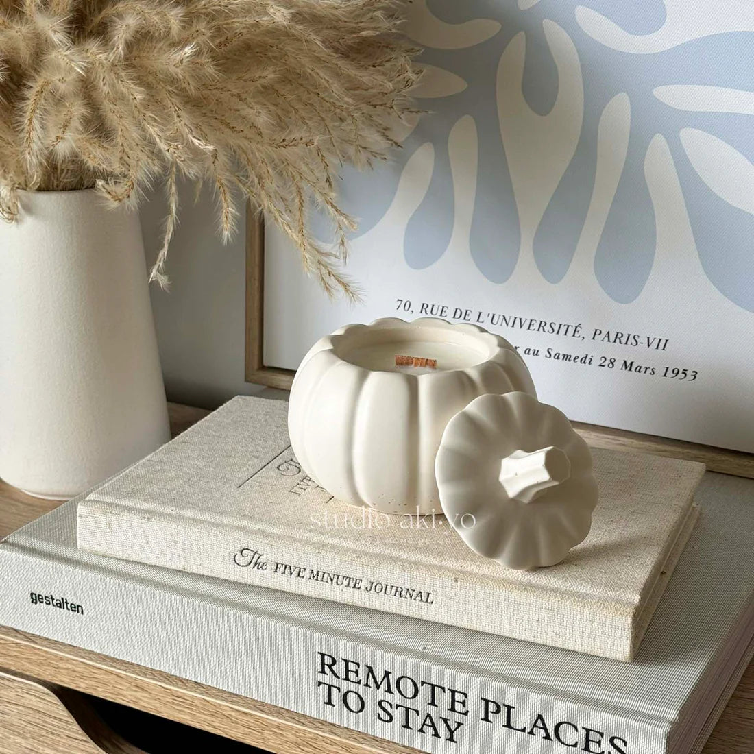Studio Akiyo Pumpkin Chai Soy Wax Candle