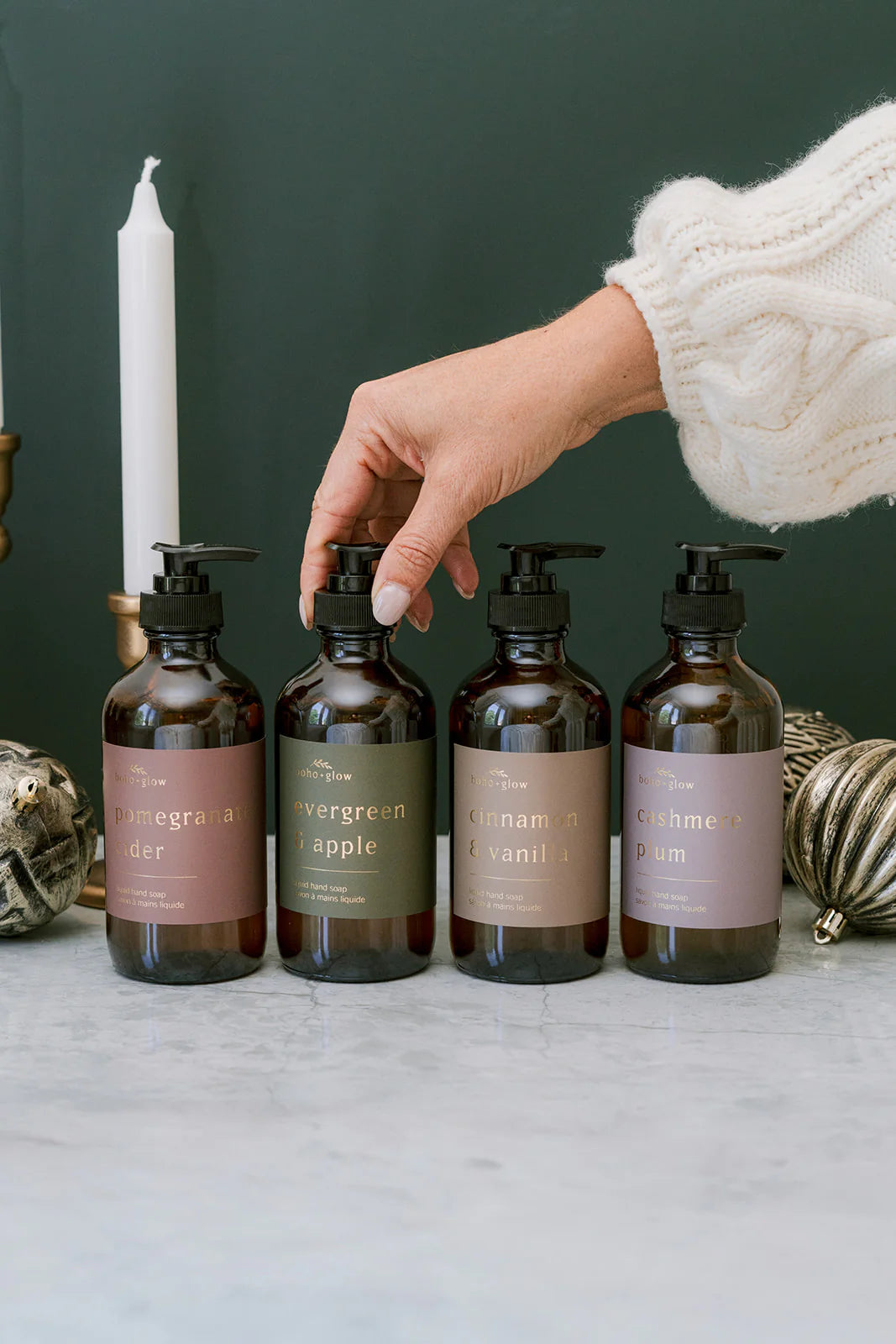 Boho & Glow Pomegranate Cider Hand Soap