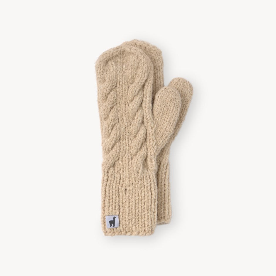 Pokoloko Hand-Knit Alpaca Mittens (many colours)
