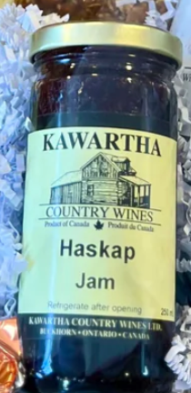 Kawartha Country Wines Haskap Jam