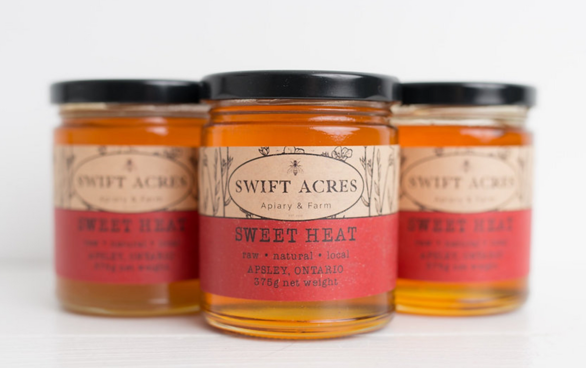 Swift Acres Apiary & Farm Honey (three varieties)