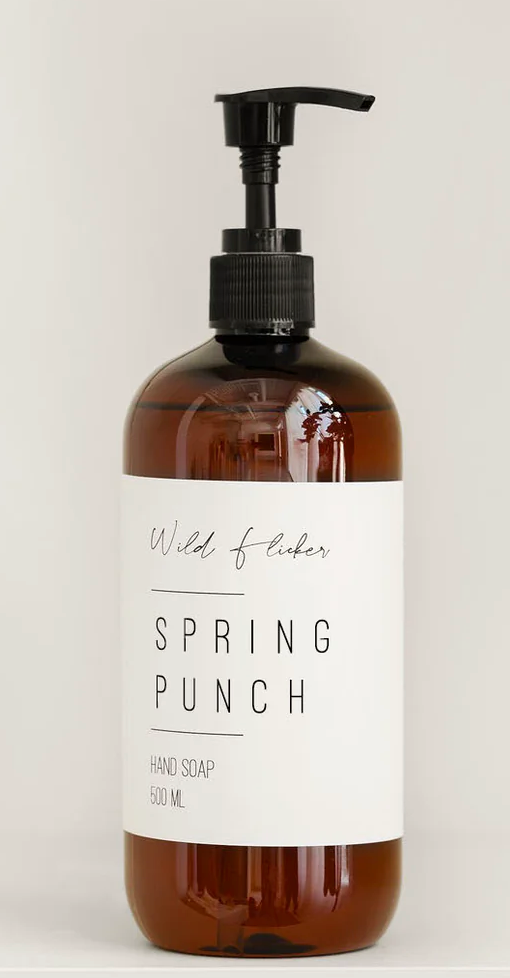 Wild Flicker Spring Punch Hand Soap & Hand + Body Lotion (sold separately)