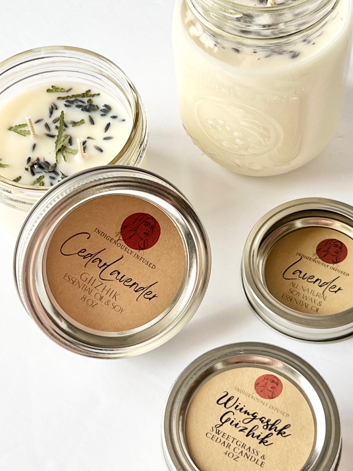 Indigenously Infused Candle (two scents)