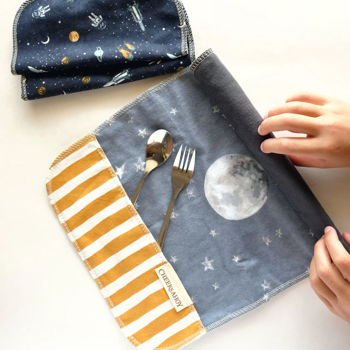 Cheeks Ahoy Children's Placemat + Napkins Set