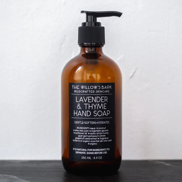 The Willow's Bark Hand & Body Soap (two varieties)