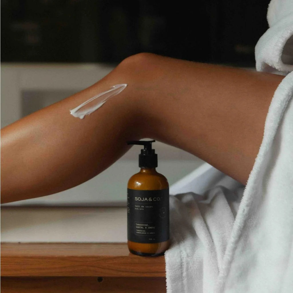 SOJA & CO. Tangerine, Sandalwood & Amber Body Milk
