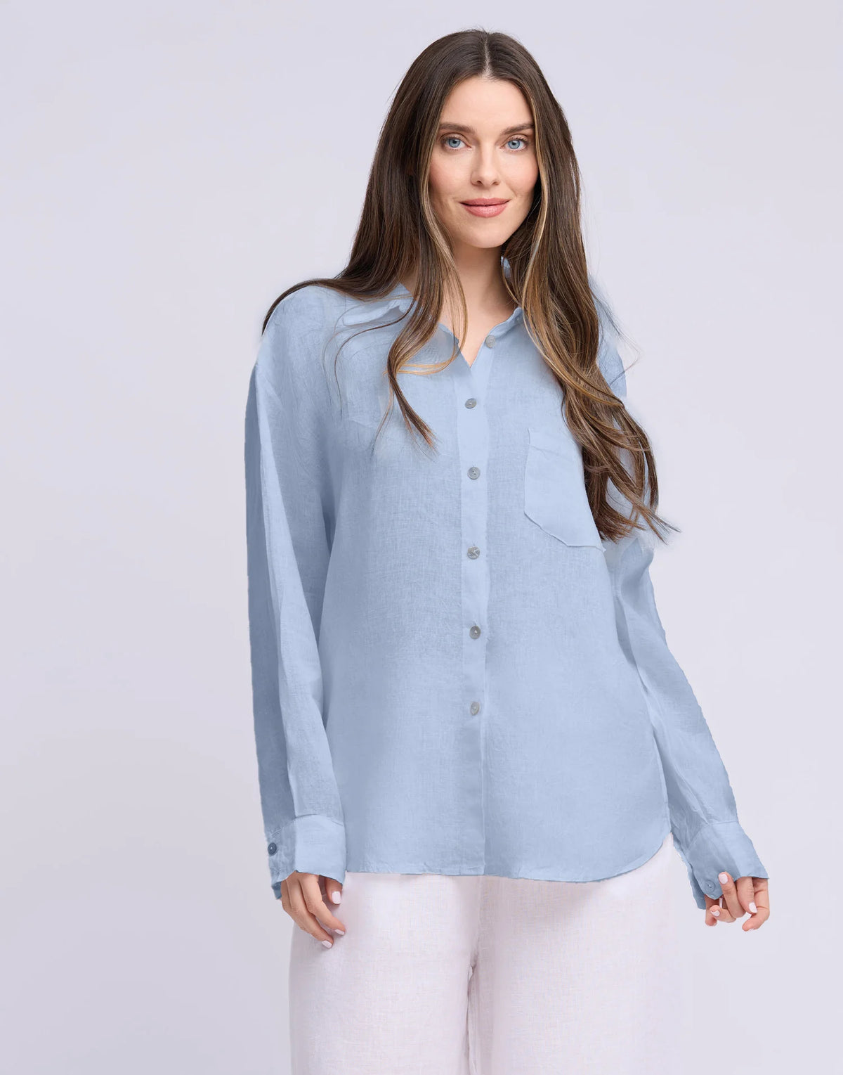 Yoga Jeans Elena Linen Boyfriend Shirt (five colours)