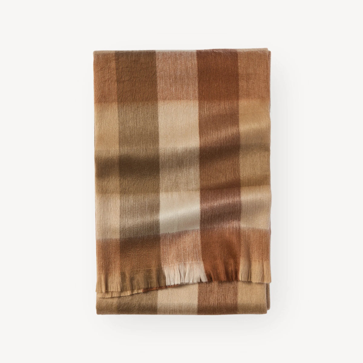 Pokoloko Fringed Alpaca Throw (many colours)