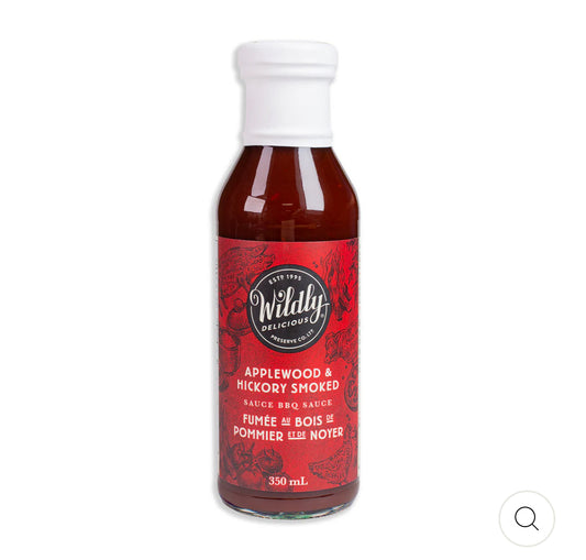 Wildly Delicious Applewood & Hickory Smoked BBQ Sauce