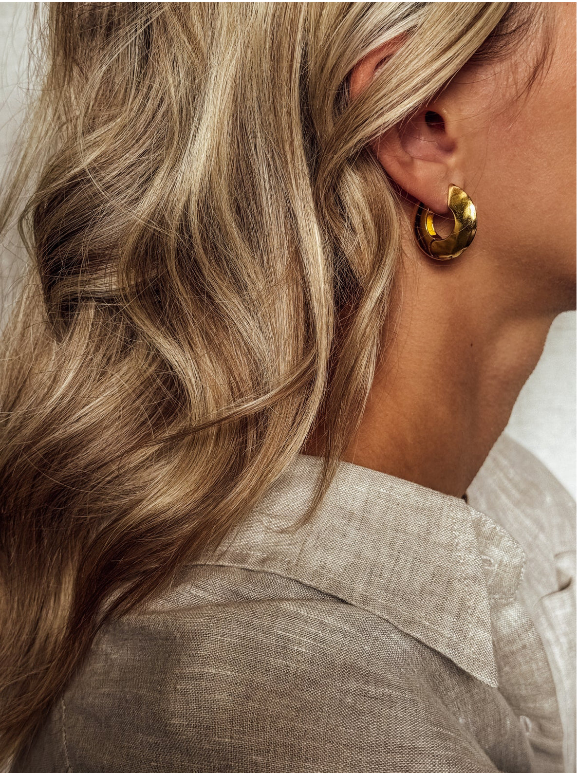 Oak & Eve Hattie Hoop Earrings