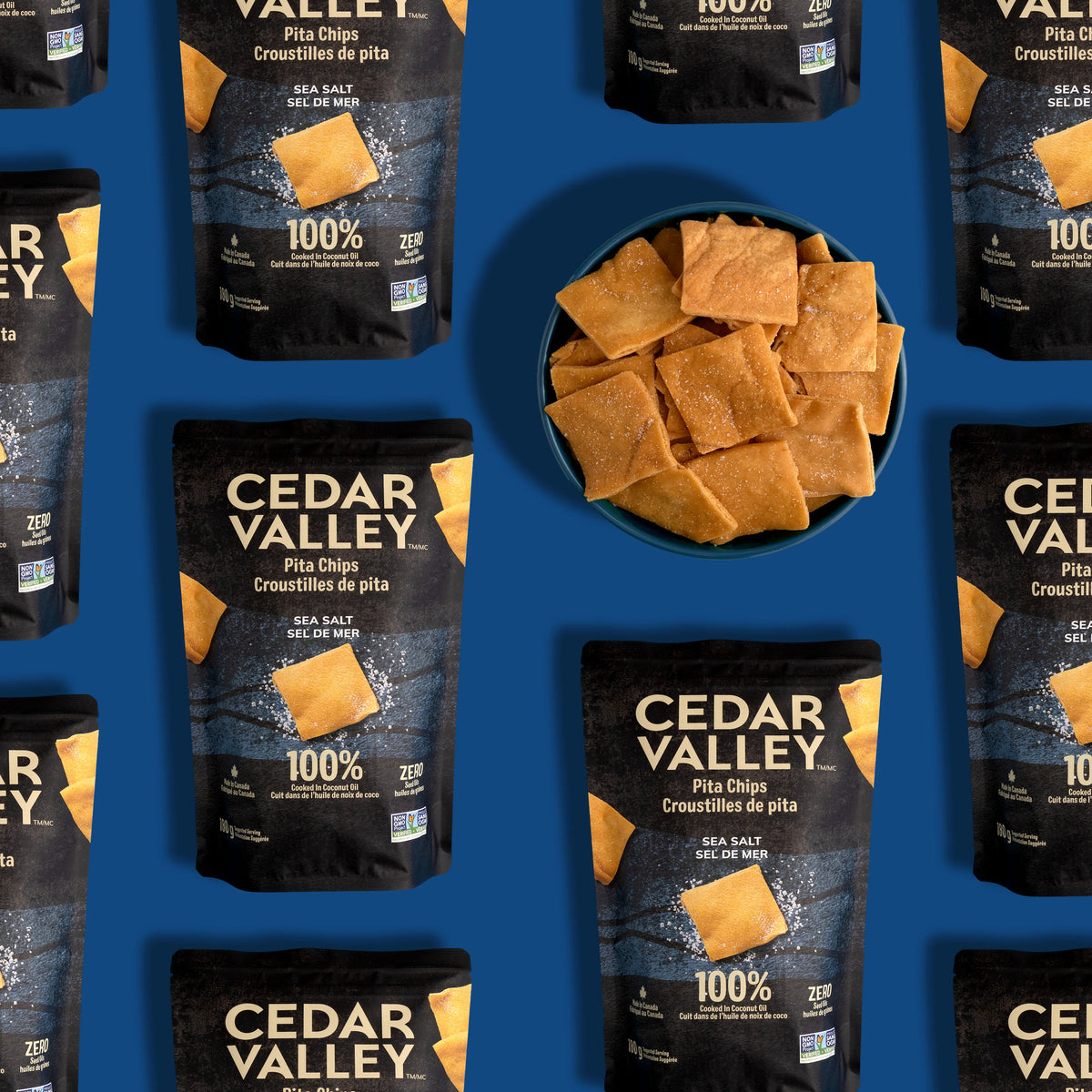 Cedar Valley Pita Chips (three varieties)