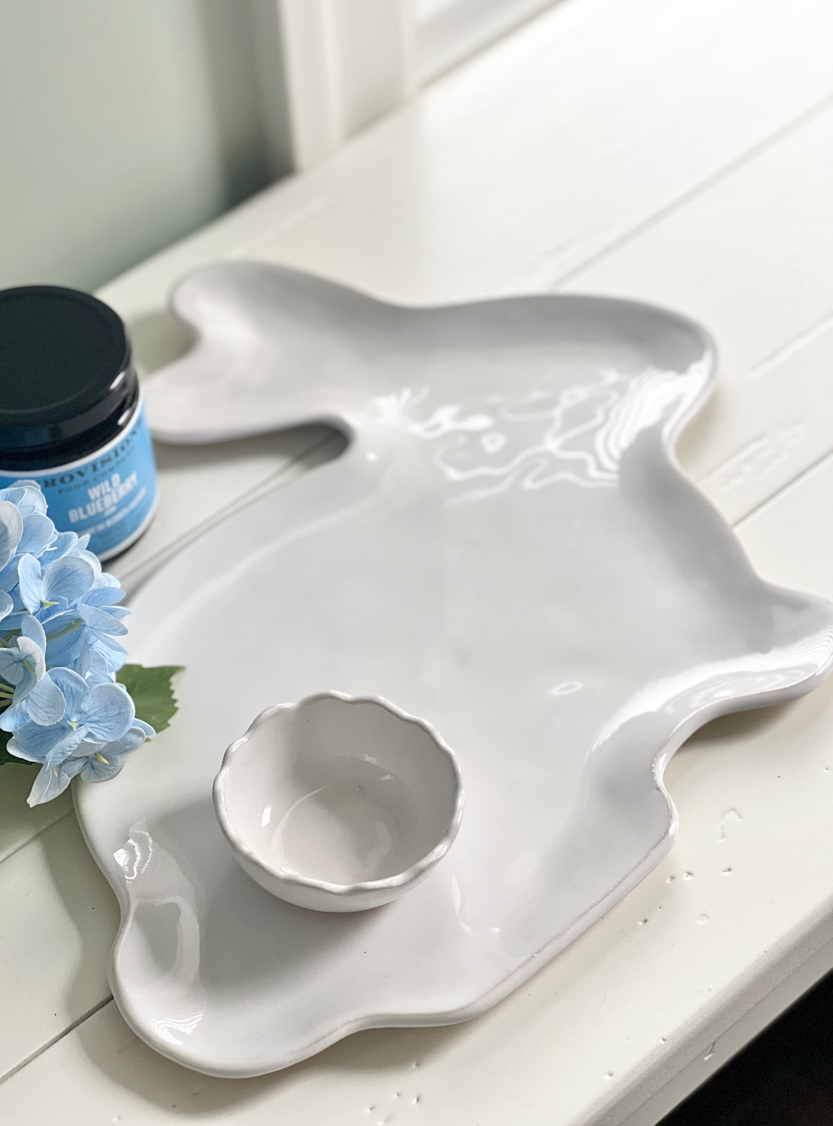 Equanimity Ceramics Two-Piece Bunny Serving Set