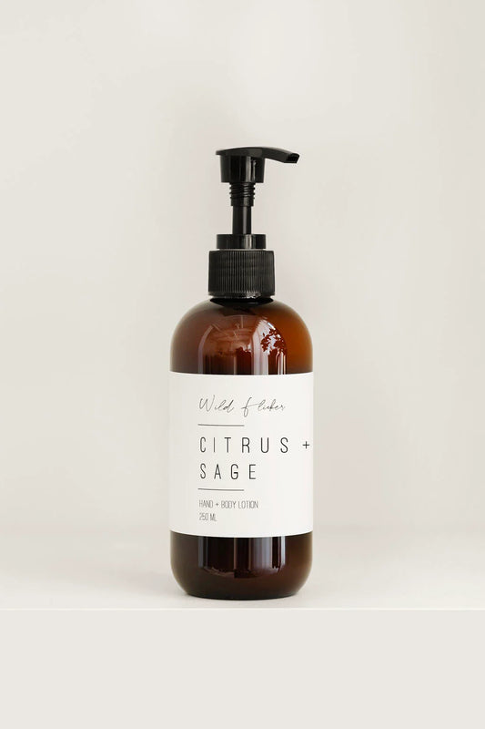 Wild Flicker Citrus & Sage Hand Soap / Hand & Body Lotion (sold separately)
