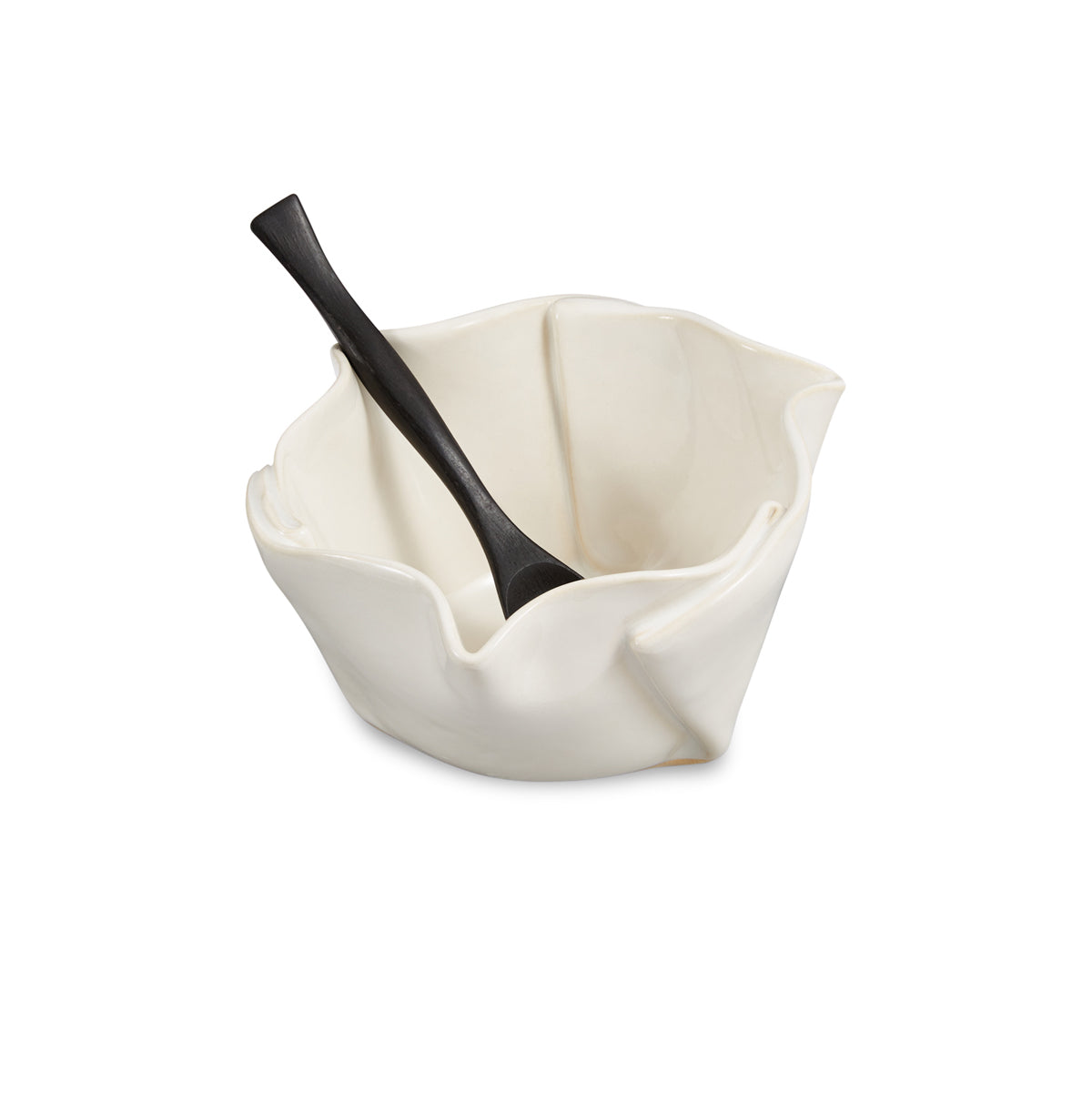 Hilborn Pottery Multipurpose Dish With Rosewood Spoon (four colours)