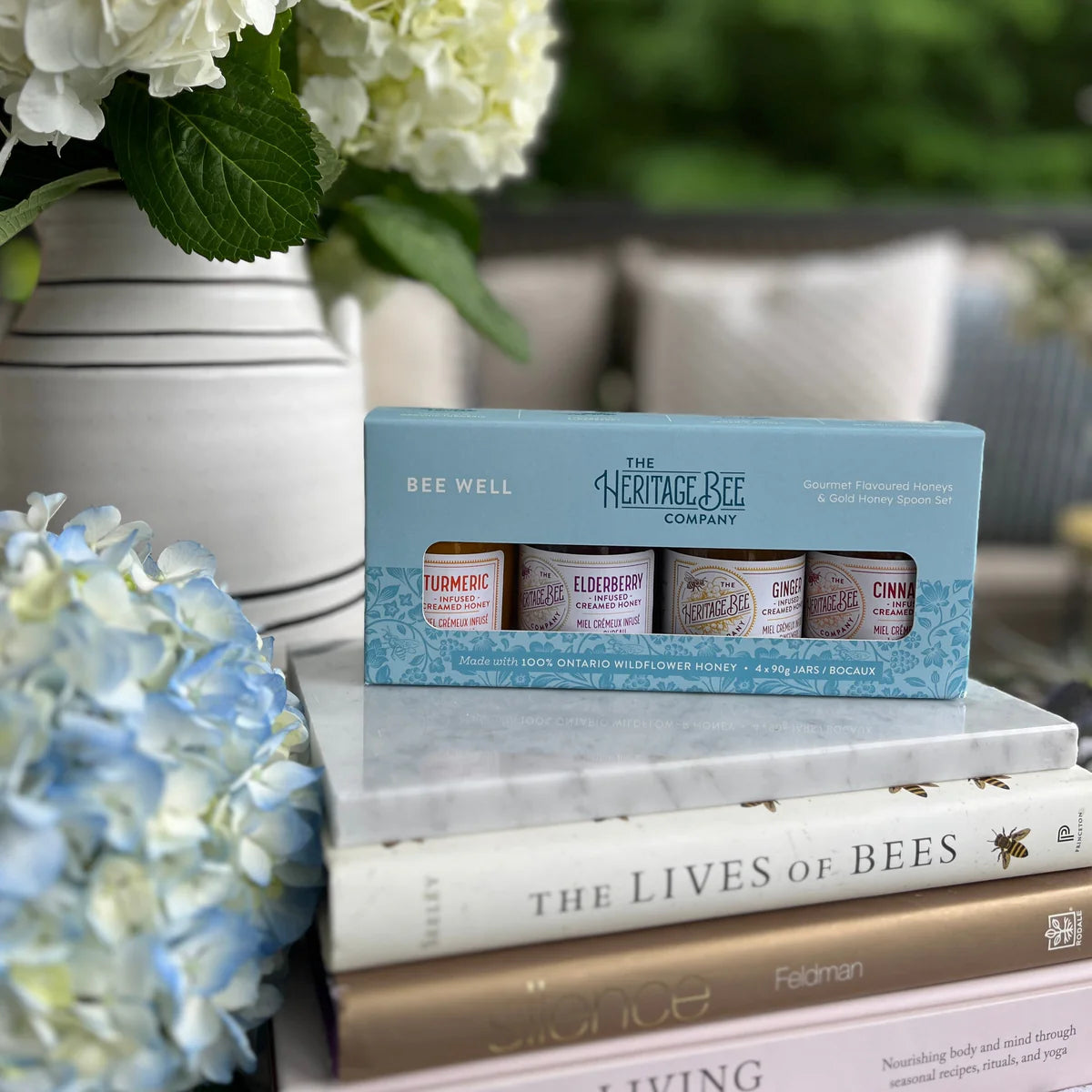 The Heritage Bee Company Gourmet Honey Gift Set: BEE WELL