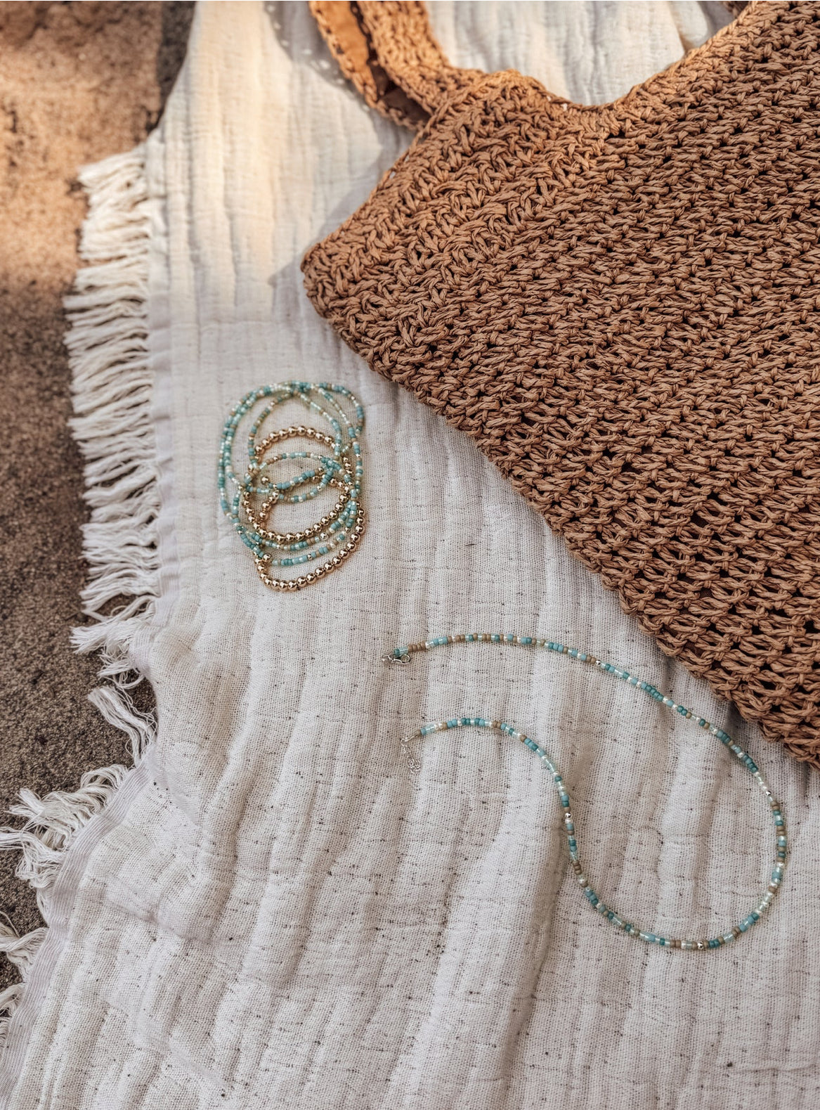 Oak & Eve Tropics Bracelet + Necklace (sold separately)