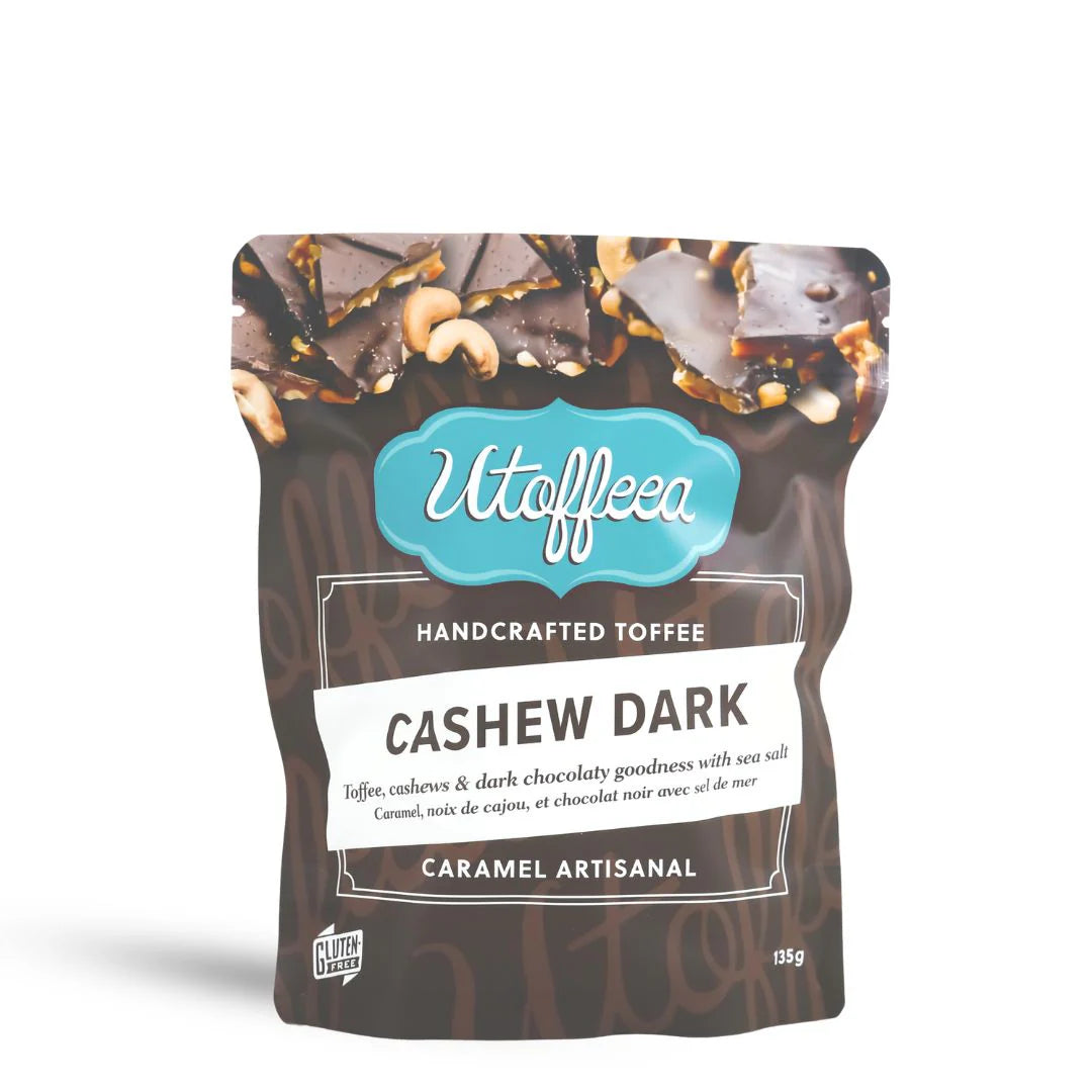 Utoffeea Cashew Dark Handcrafted Toffee