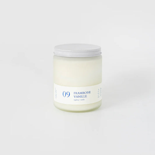 Flambette Raspberry Vanilla Soy Wax Candle (two sizes)