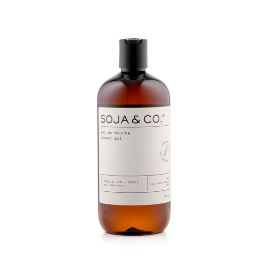 SOJA & CO. Pine + Cedar Bark Shower Gel