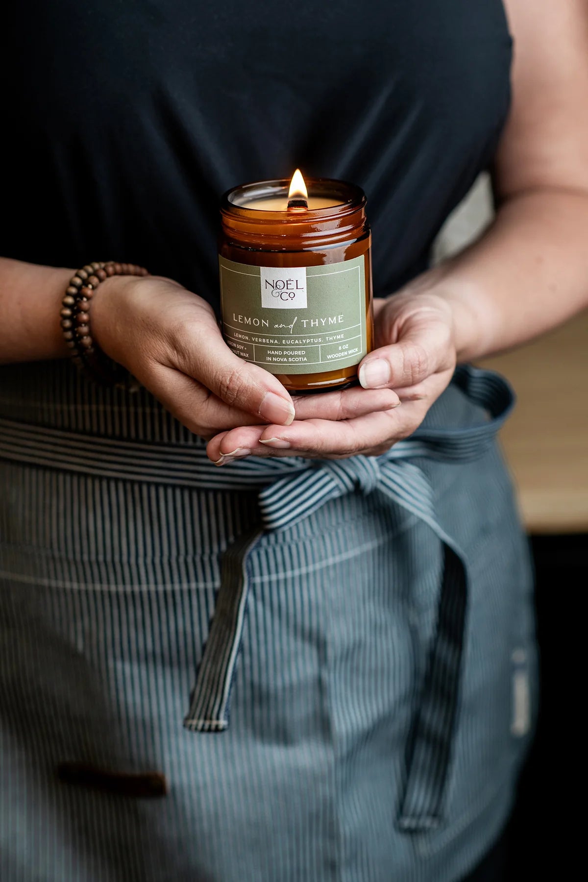 Noël & Co. Wood Wick Candle (four scents)