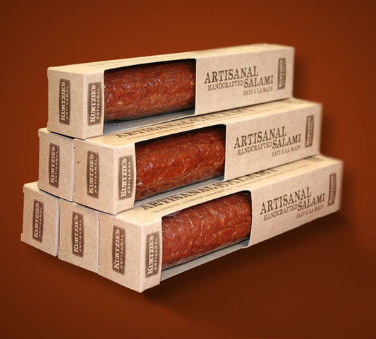 Artisanal Handcrafted Salami (three varieties)