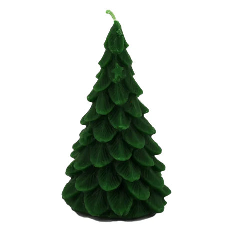 Honey Candles Natural Beeswax Yule Tree (three colours)