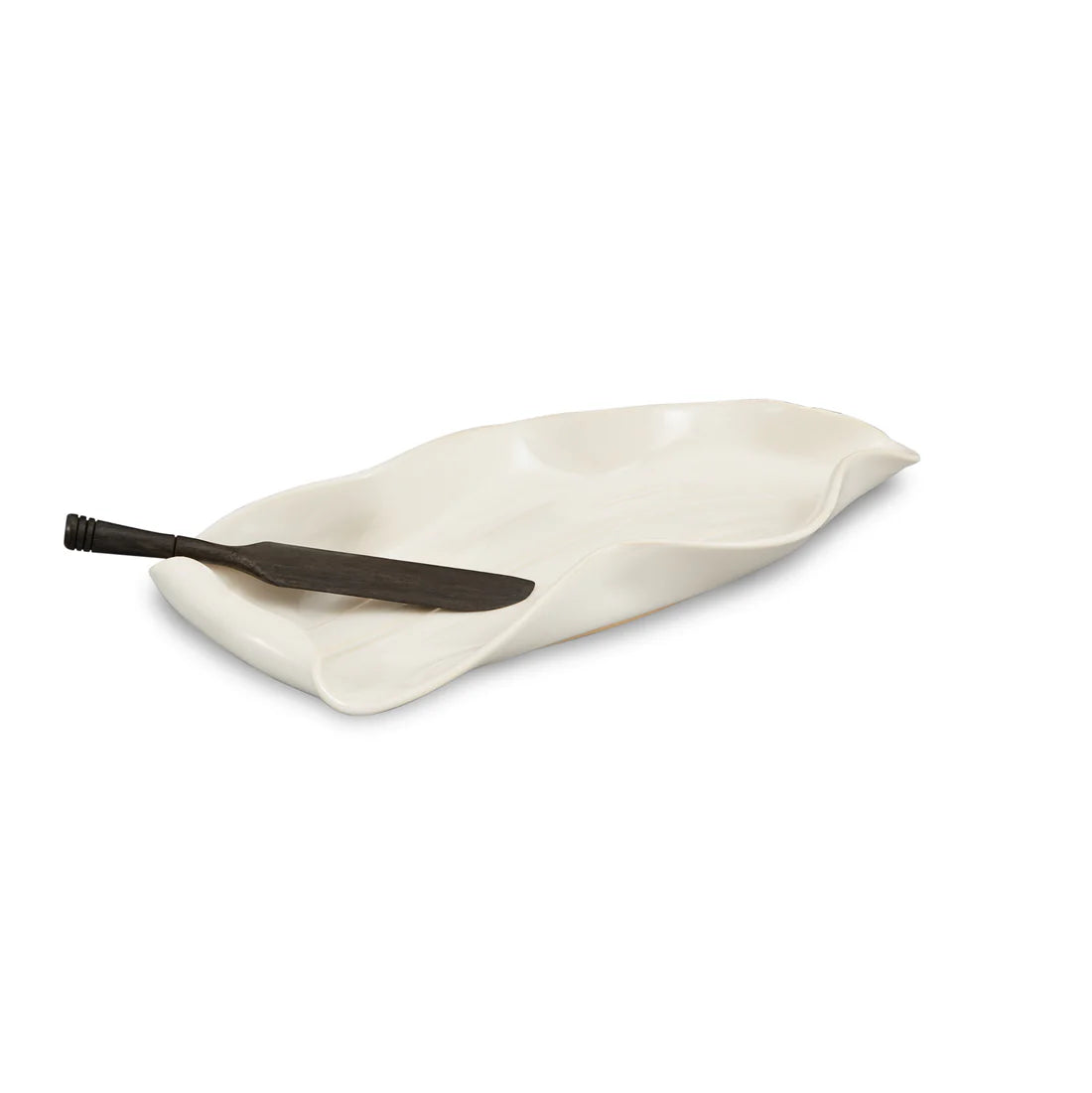 Hilborn Pottery Butter Dish With Rosewood Knife (two colours)