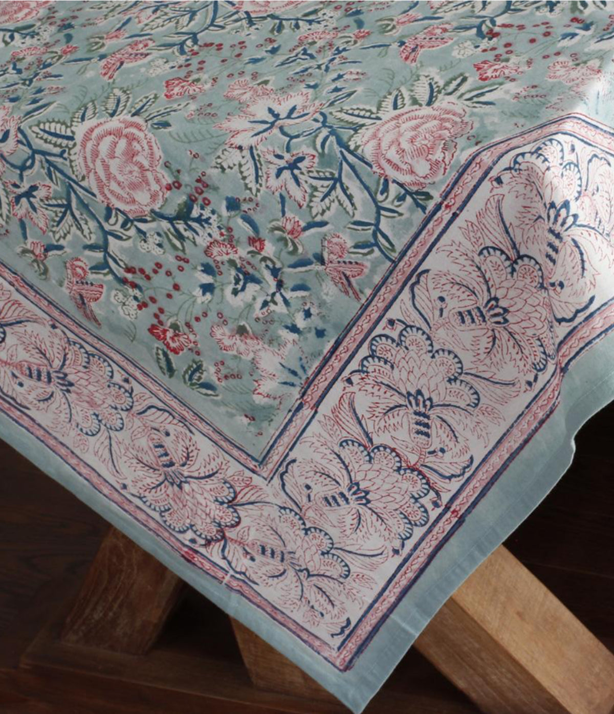 Gulab Mint Tablecloth