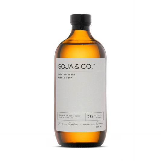 SOJA & CO. Pine + Cedar Bark Bubble Bath