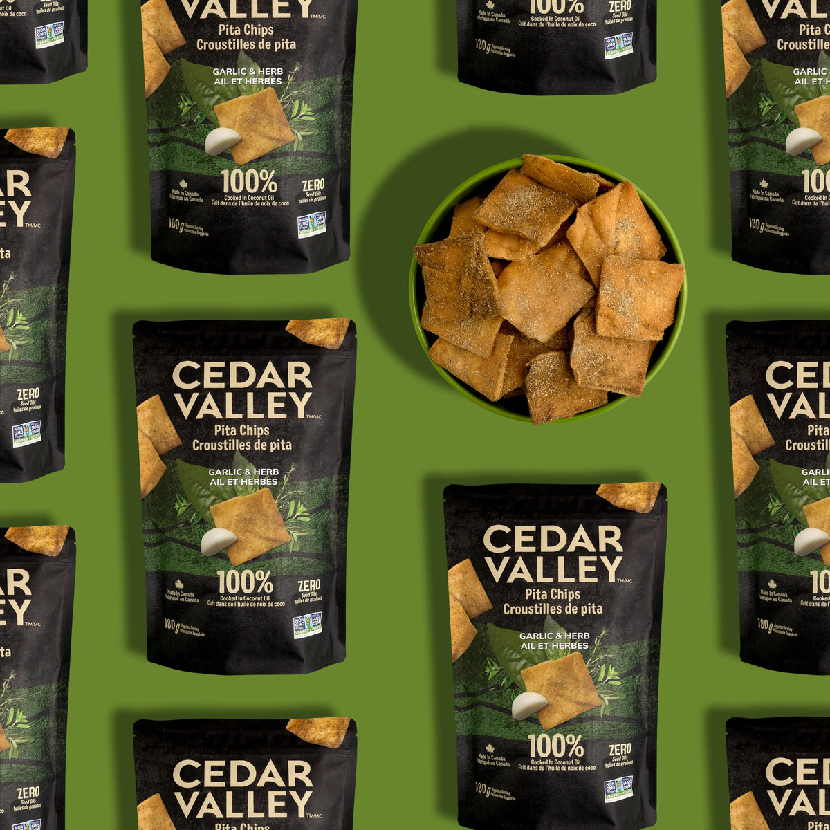 Cedar Valley Pita Chips (three varieties)