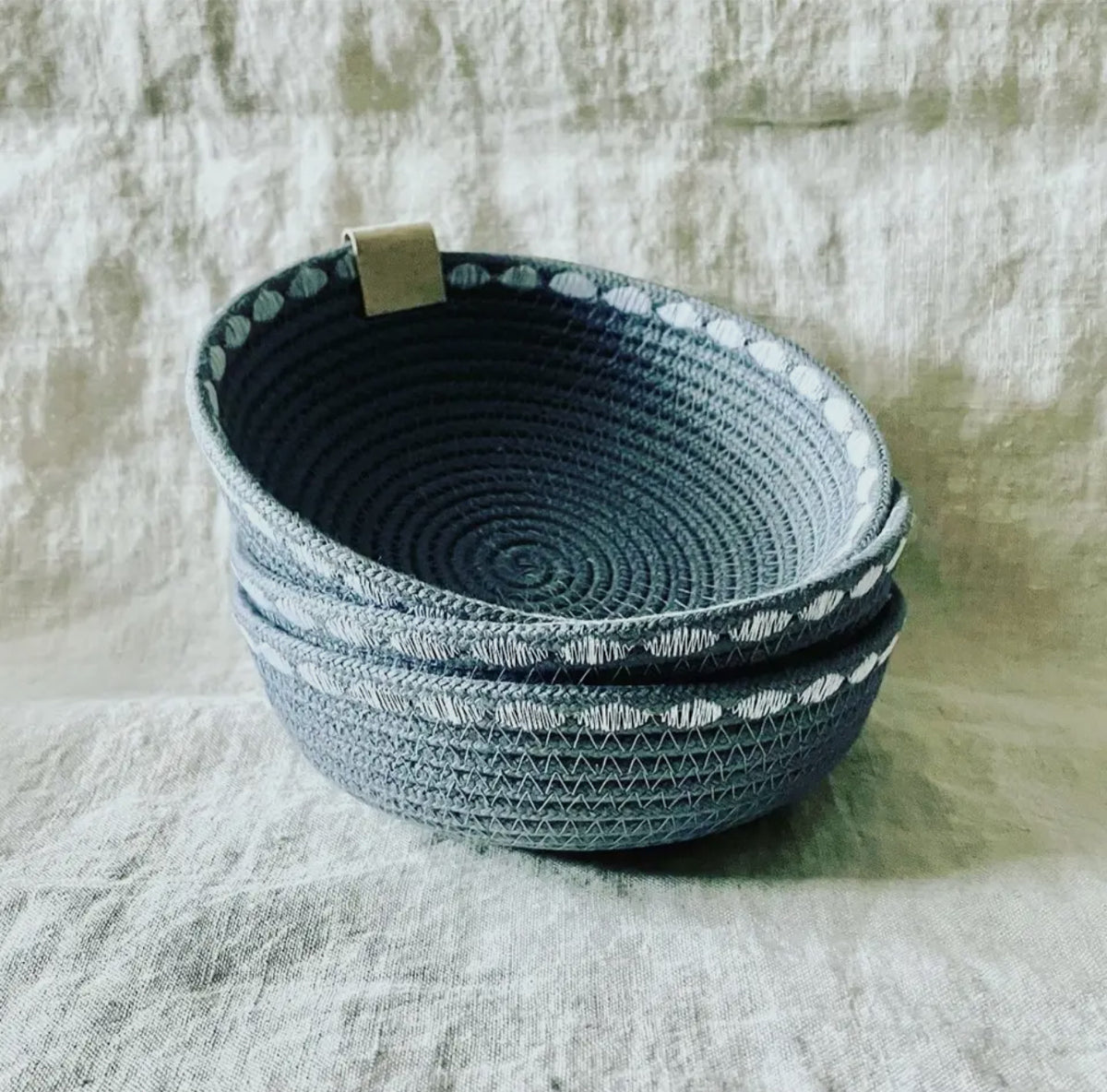 Sandra Naufal Rope Bowl (three colours)