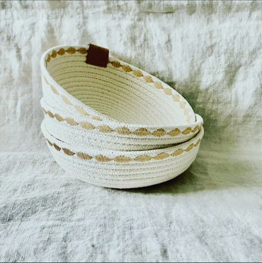 Sandra Naufal Rope Bowl (three colours)