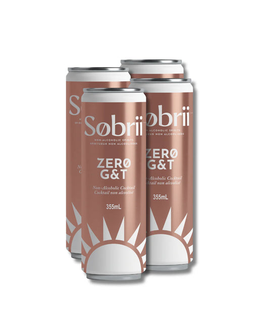Sobrii Zero G & T: Four-Pack