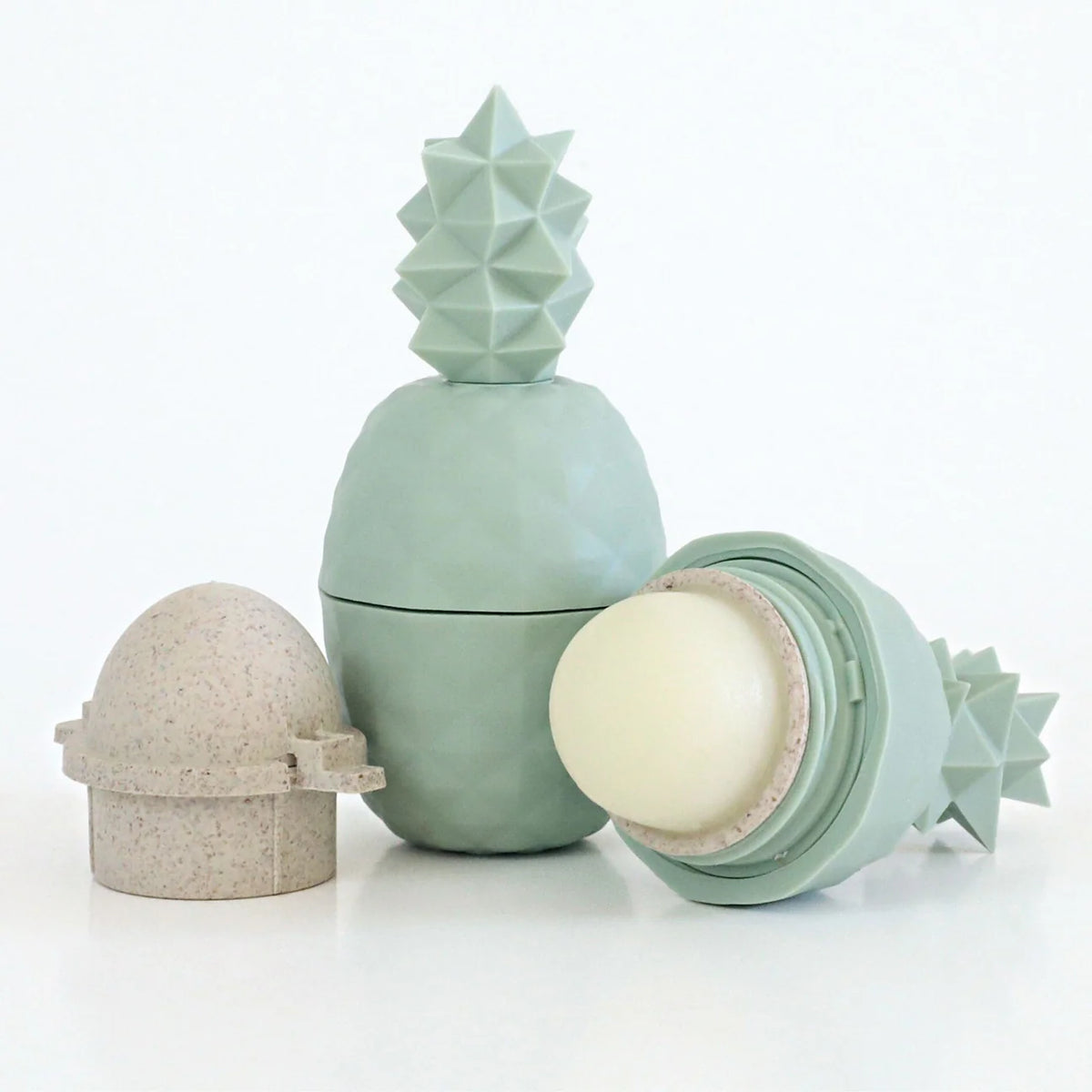 Rebels Refinery Refillable Pineapple Lip Balm & Pod: 100% Natural