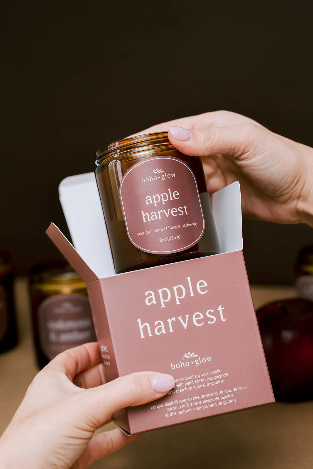 Boho & Glow Apple Harvest Candle