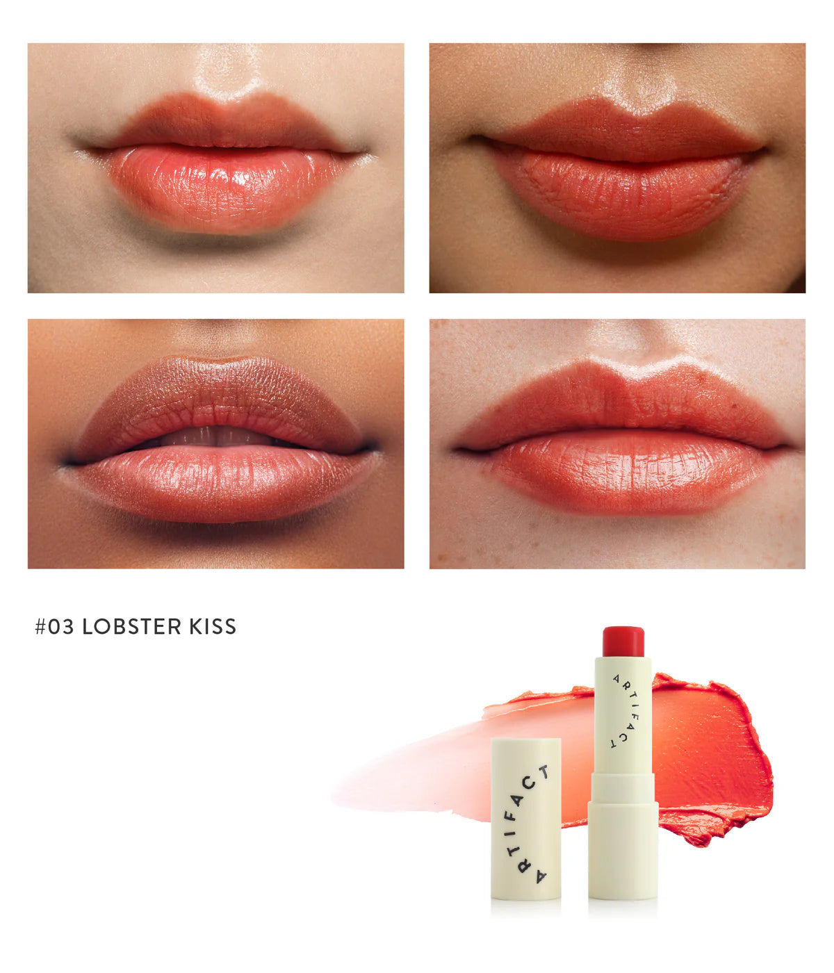 Artifact Soft Sail Tinted Lip Balm (three colours)
