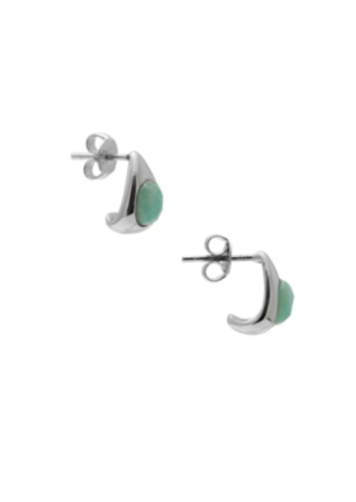 Sarah Mulder Mimi Studs & Lenny Necklace (gold & silver)