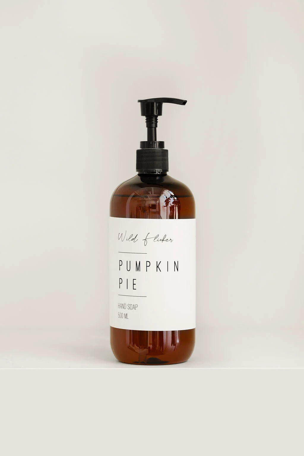 Wild Flicker Pumpkin Pie Hand Soap & Hand + Body Lotion (sold separately)