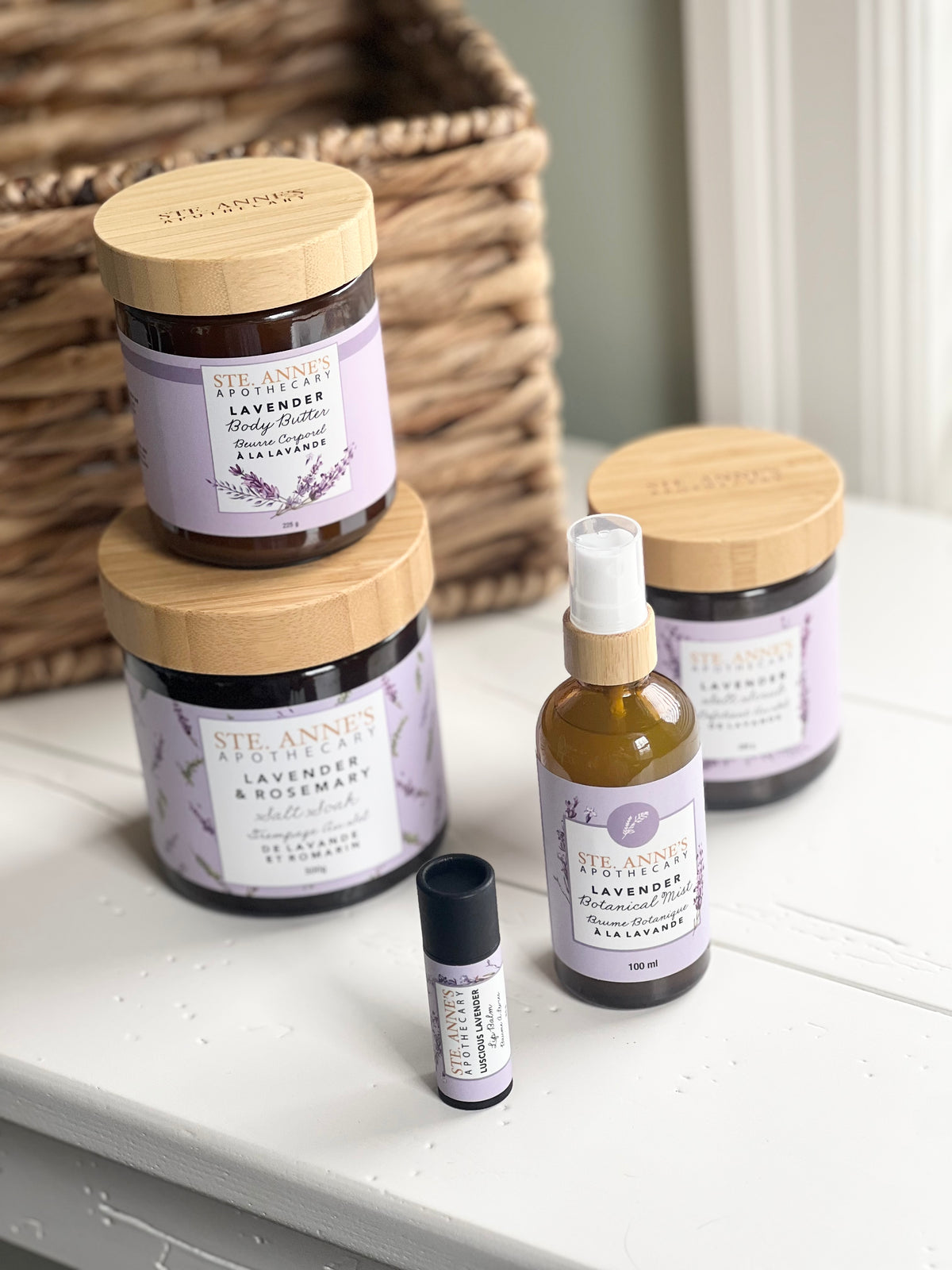 Ste. Anne's Spa Lavender Collection (sold separately)