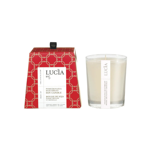 Lucia N°5 Pomegranate & Redcurrant Soy Candle