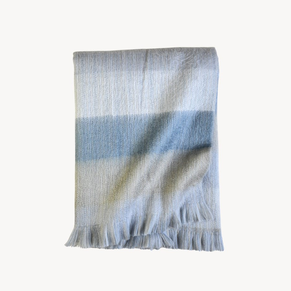 Pokoloko Fringed Alpaca Throw (many colours)