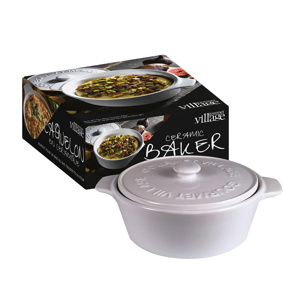 Gourmet Du Village Ceramic Brie Baker