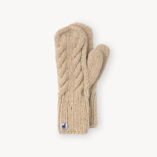 Pokoloko Hand-Knit Alpaca Mittens (many colours)