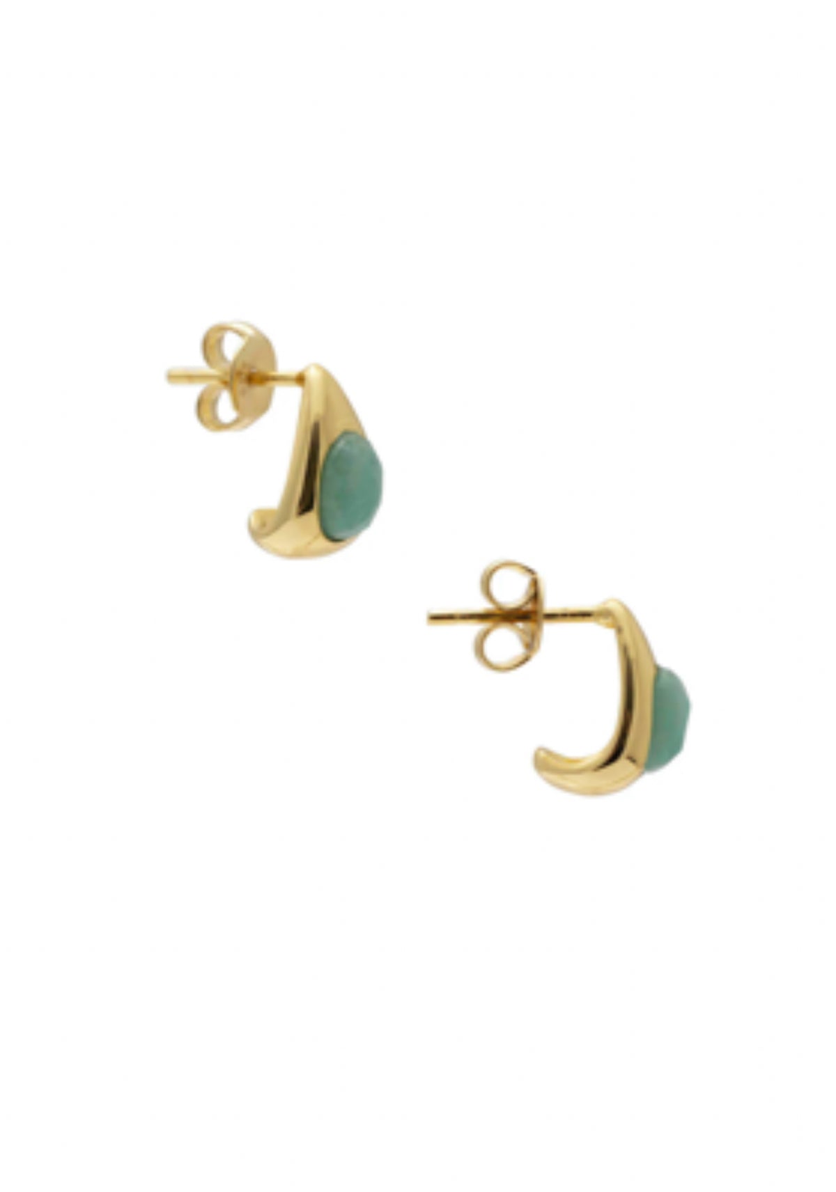 Sarah Mulder Mimi Studs & Lenny Necklace (gold & silver)