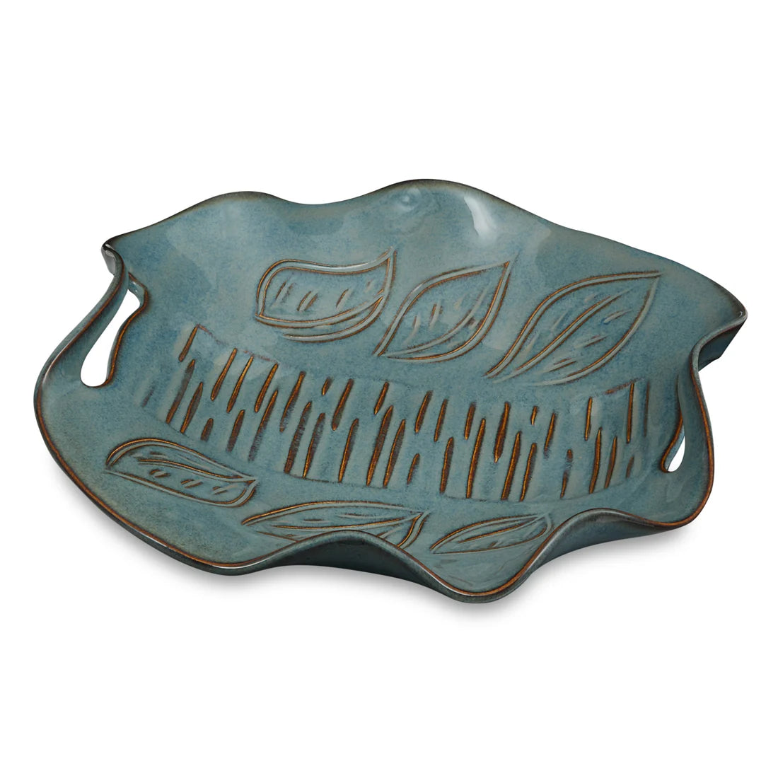 Hilborn Pottery Platter With Handles (two colours)